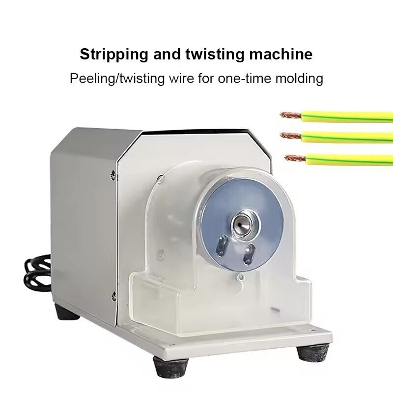 Electric Cable Wire Stripping Twisting Machine Wire Peeling Stripper 220V