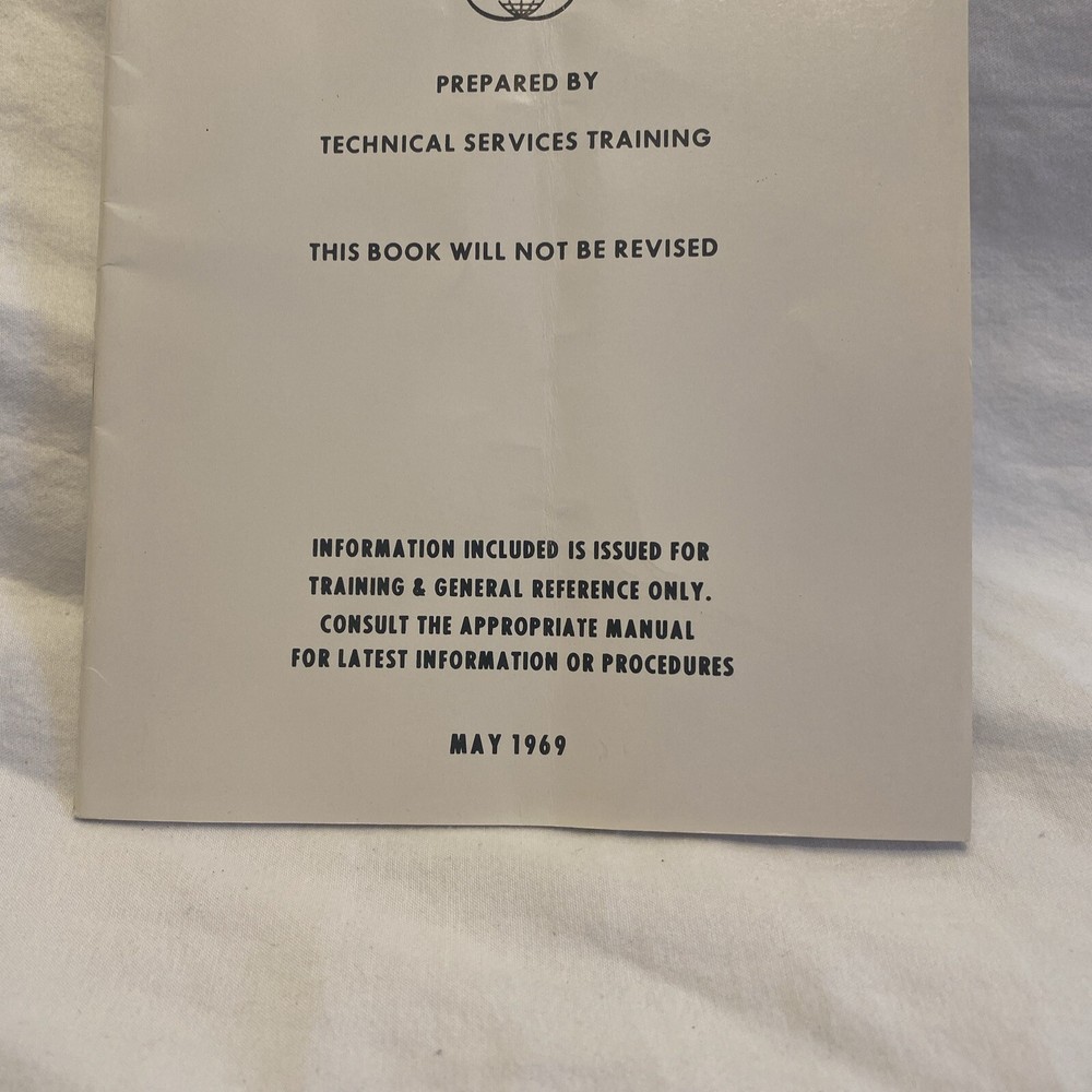 TWA FLIGHT RECORDER SERVICING TECHINICAL SERVICES TRAINING MANUAL MAY 1969 16pgs