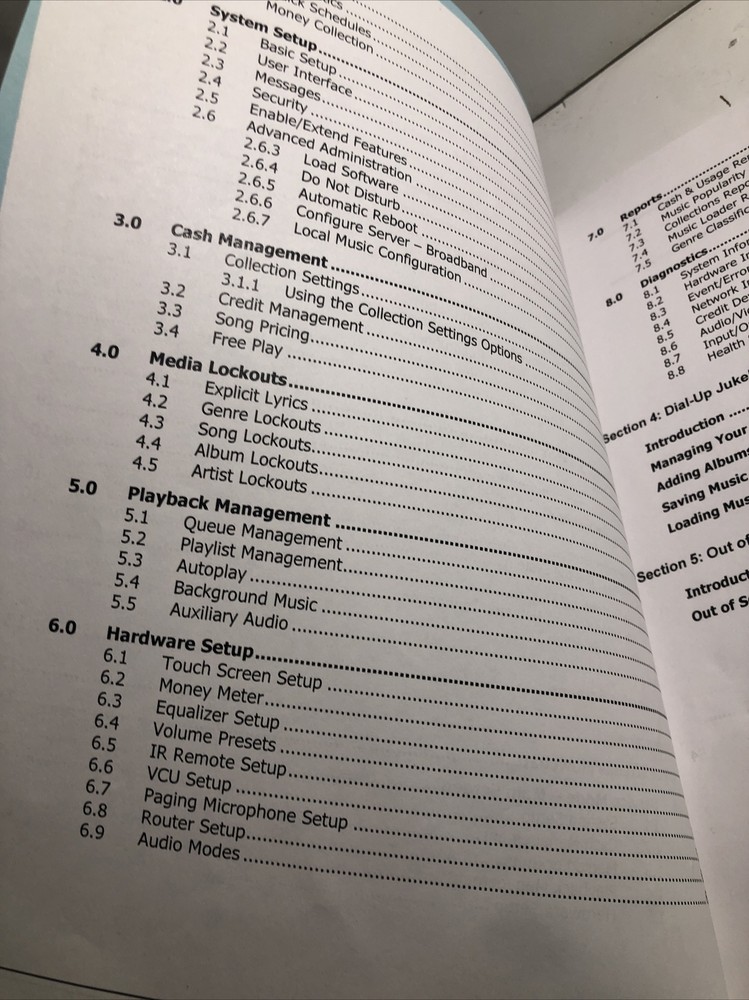 ROWE AMI JUKEBOX NETWORK SETUP SERVICE MANUAL