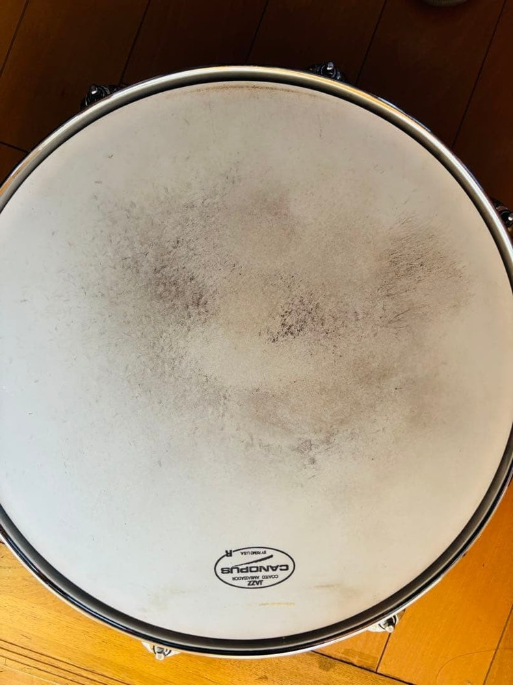 CANOPUS BZ Hammered Bronze Snare Drum 14×5.5