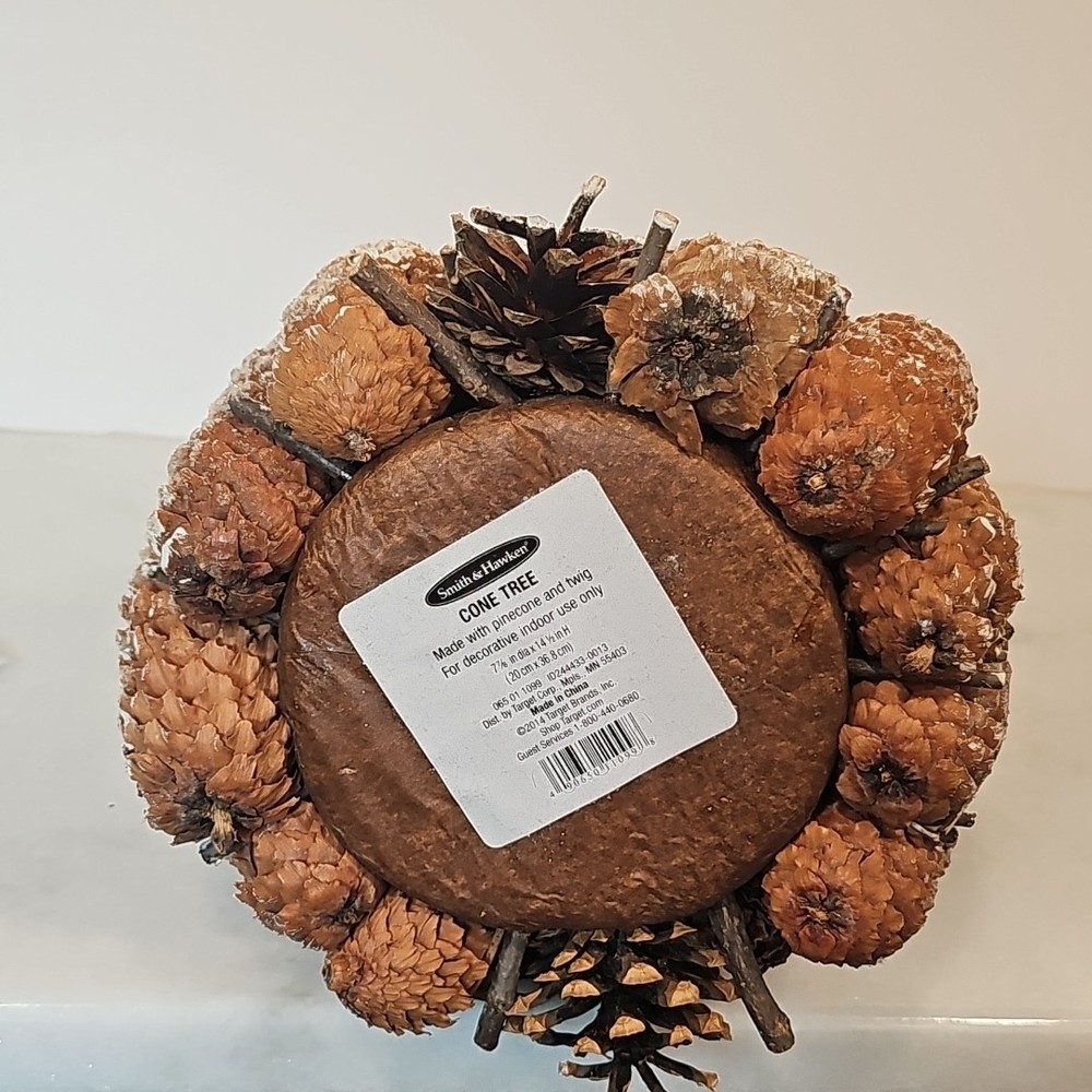 Smith & Hawkins Frosted Glitter Pinecone Christmas Tree Medium 16''