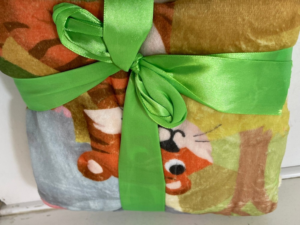 Odoxia Milestone Blanket Safari Design Soft - NEW