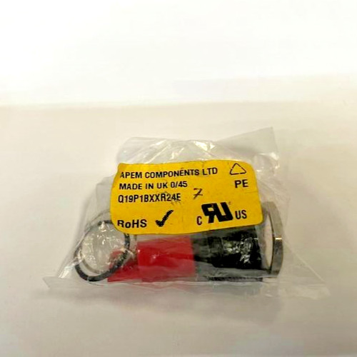 Apem Components Q19P1BXXR24E LED Panel Mount Indicators INDICATOR 24V (2 Pack)