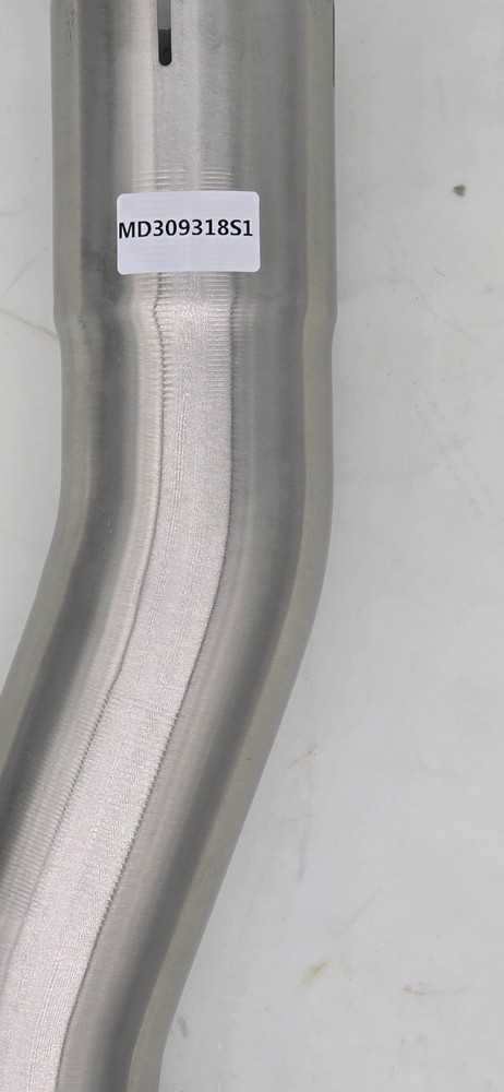 2.5" ID/OD 304SS 30" long 4" Offset muffler replacement pipe