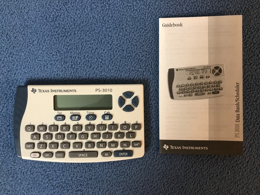 Texas Instruments TI PS-3010 Compact Data Bank/Scheduler Open Box Non-working