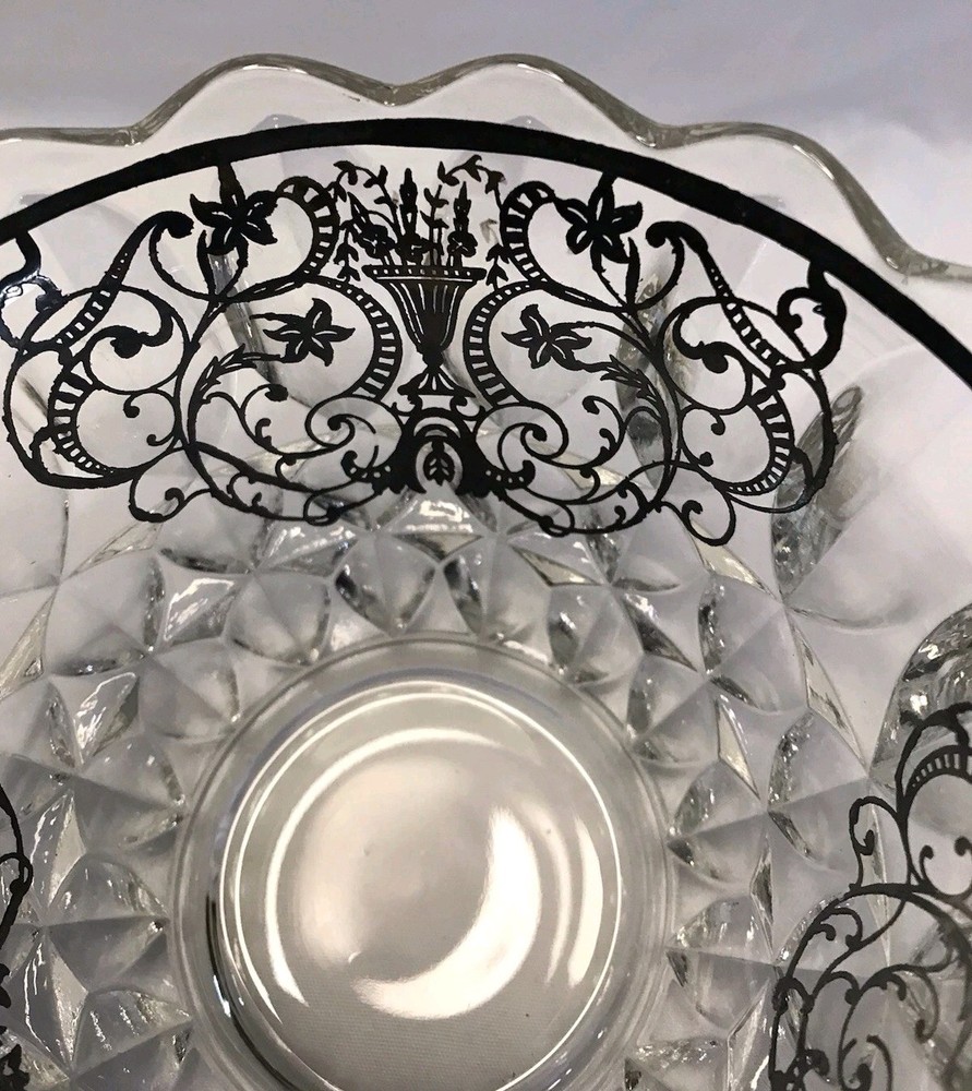 Vintage Small Silver Inlay Bowl