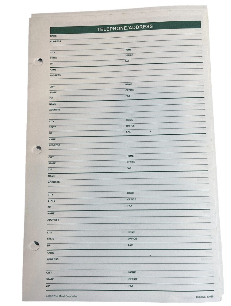 LOT OF 105 SHEETS 3-Ring Mead Cambridge Replacement Sheets. See Description
