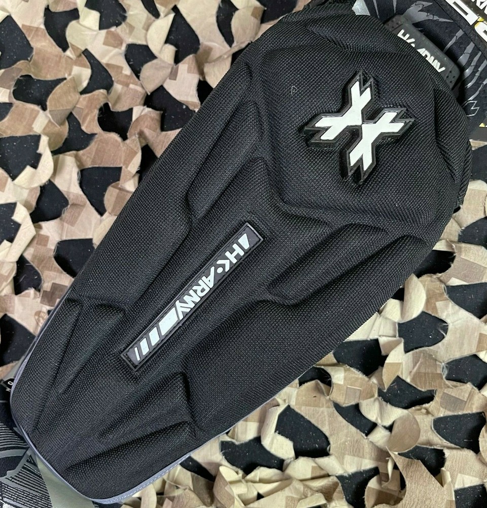NEW HK Army Crash Elbow Pads - Black/Grey - Small/Medium