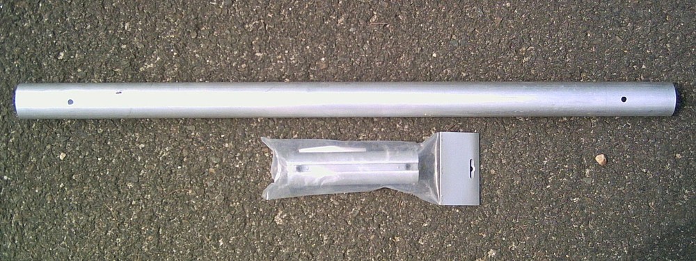 Backdrop System Aluminum Pole 3 Feet Extension