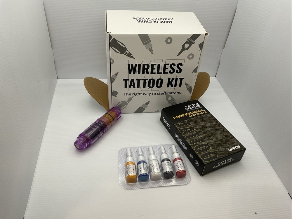 Wireless Tattoo Kit Lot #146