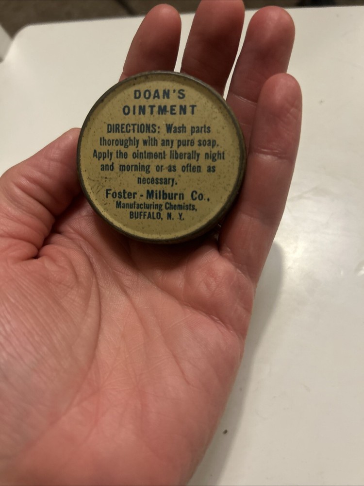 Doan’s Ointment Tin 1920s