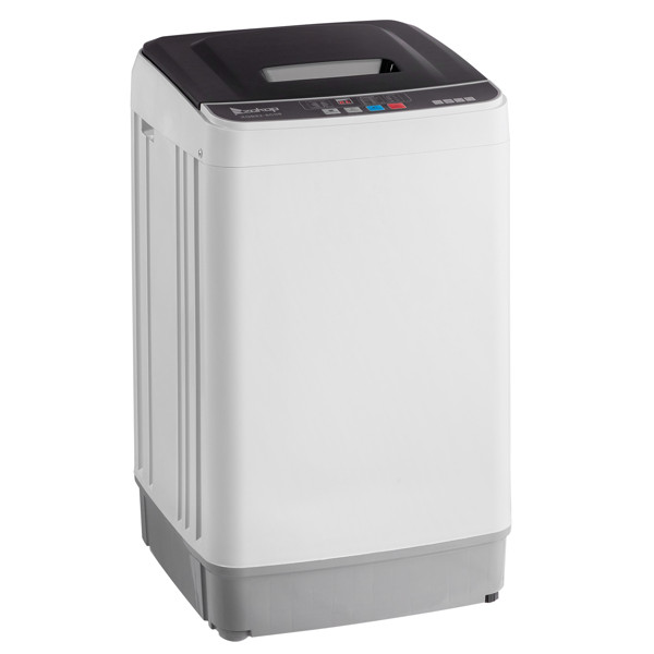 Fully Automatic Top-Opening Portable Mini Washing Machine, Black