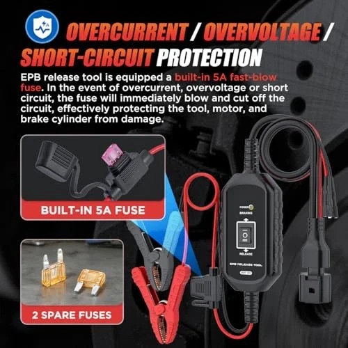 EPB Brake Release & Reset Tool 10V~14V DC Electronic Parking Brake Tools