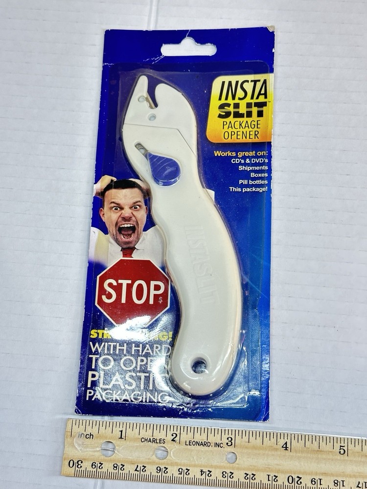 NOS - Package Opener Insta Slit Plastic