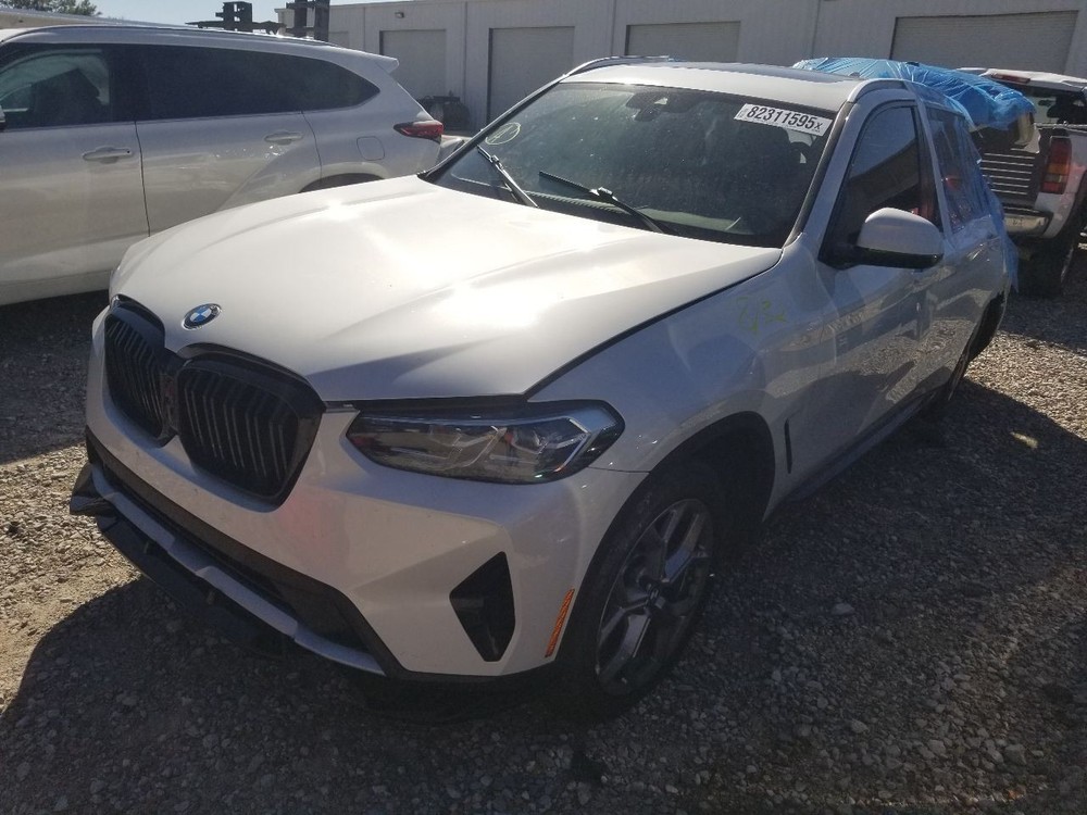 22 2022 BMW X3 FRONT VIEW WINDSHIELD CAMERA PROJECTOR