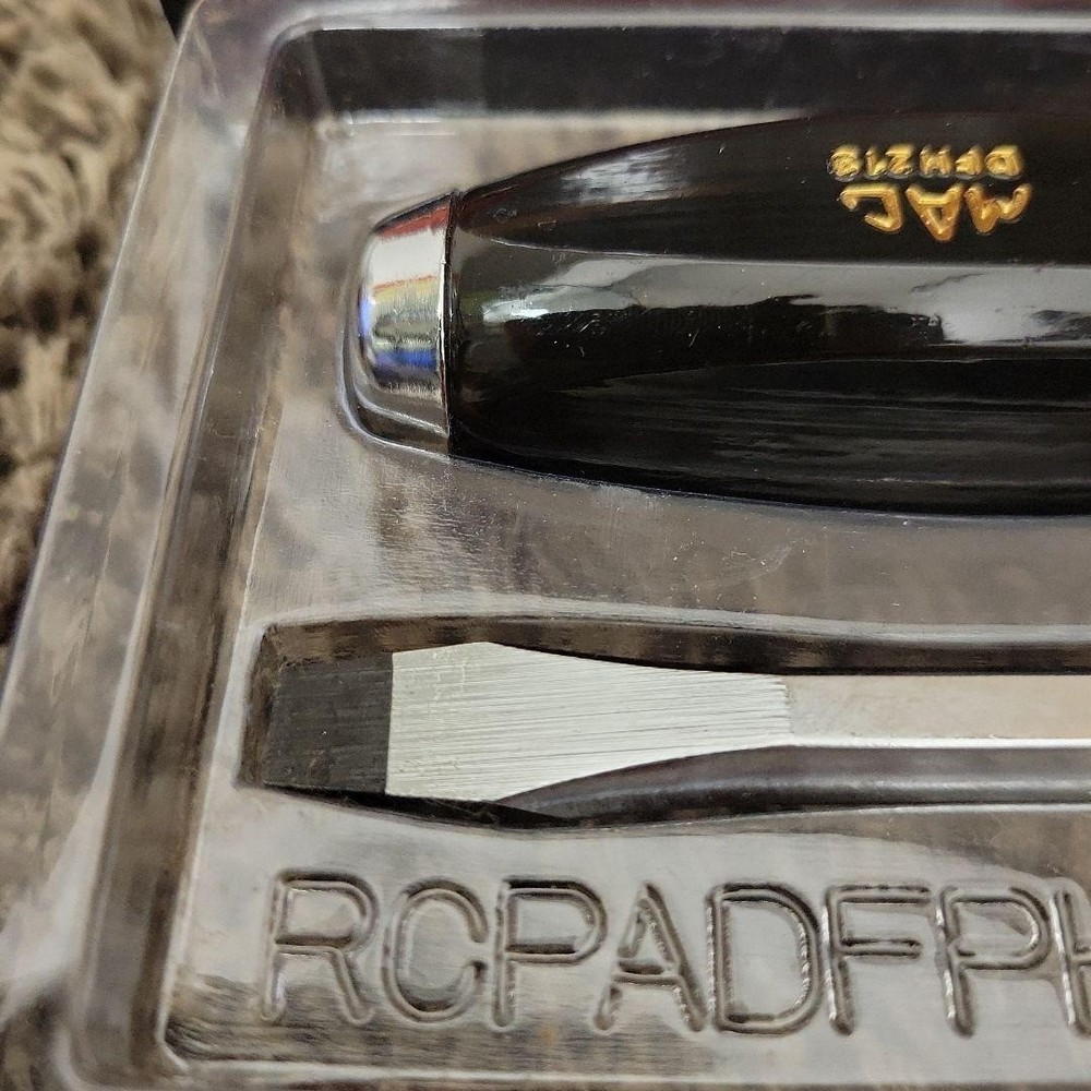 Mac Tools 2012 Full Tang / Strike Cap Flat Screwdrivers 2pc Set Flame [Mint]