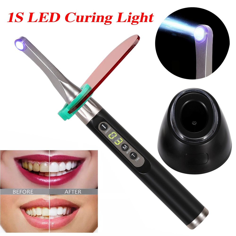 Dental iLed Max 1 Second Curing Light LED Curing Lamp 2500mw/cm² 10W 1S 1 Sec
