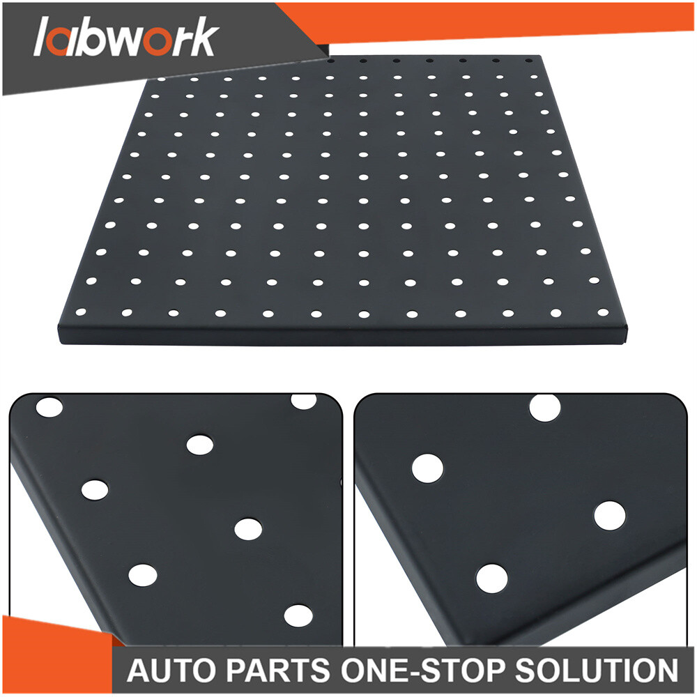 Labwork 4 Pack Peg Board Household Pegboard Wall Panel For Garage Tools Workshop