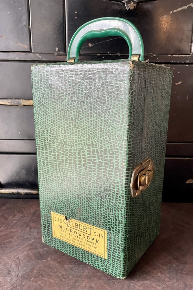 Gilbert Microscope Vintage S-15 with Case