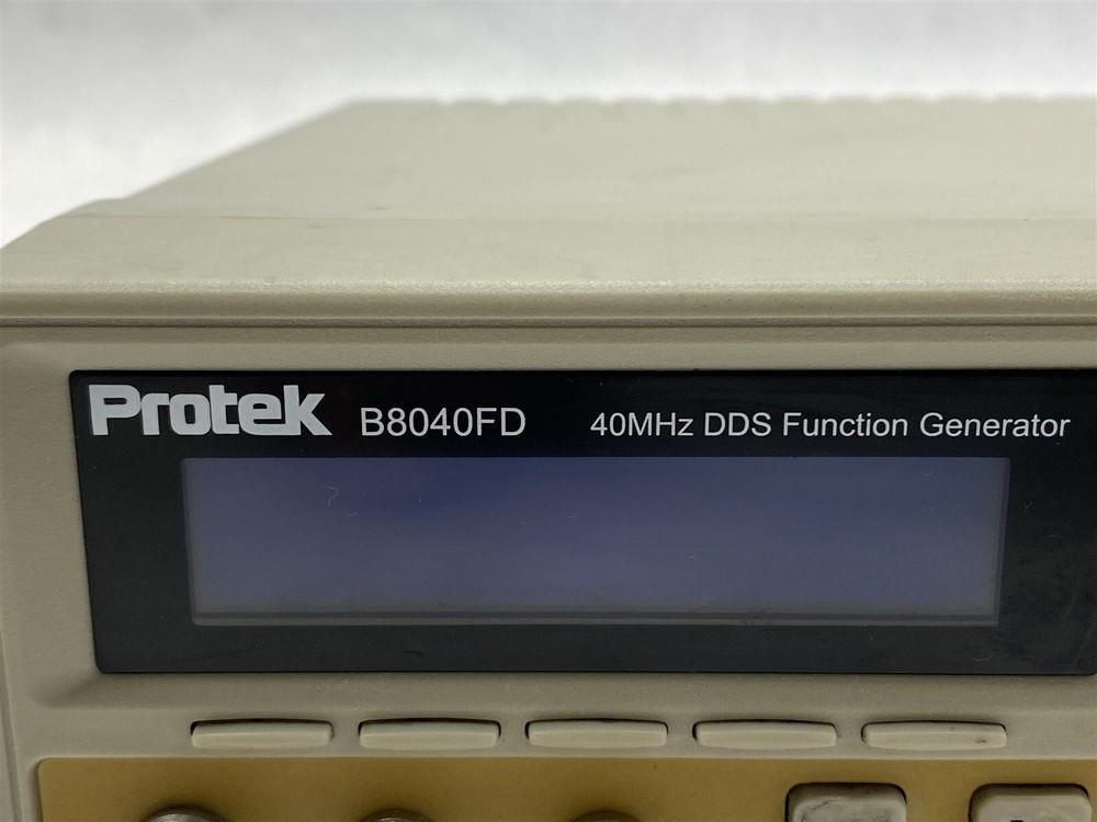 Protek B8040FD 40MHz Direct Digital Synthesis DDS Function Generator
