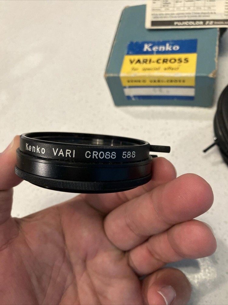 Kenko 58s VARI-CROSS Lens Filter Japan