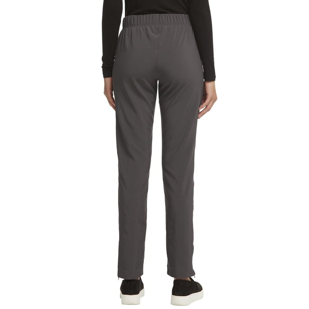 Scrubstar Women's 2Pc Warm Up Scrub Jacket & Pull On Trouser Pewter Plus Size3X