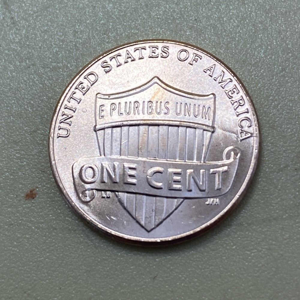 2025 D Die crack Reverse Lincoln cent /Mint Error /( Please read Description