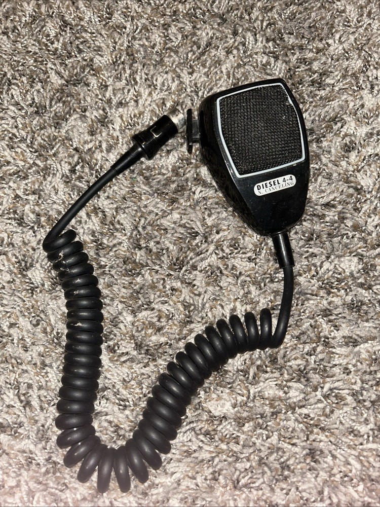 Vintage Diesel 4-4 N Cancelling CB Microphone ~ Untested