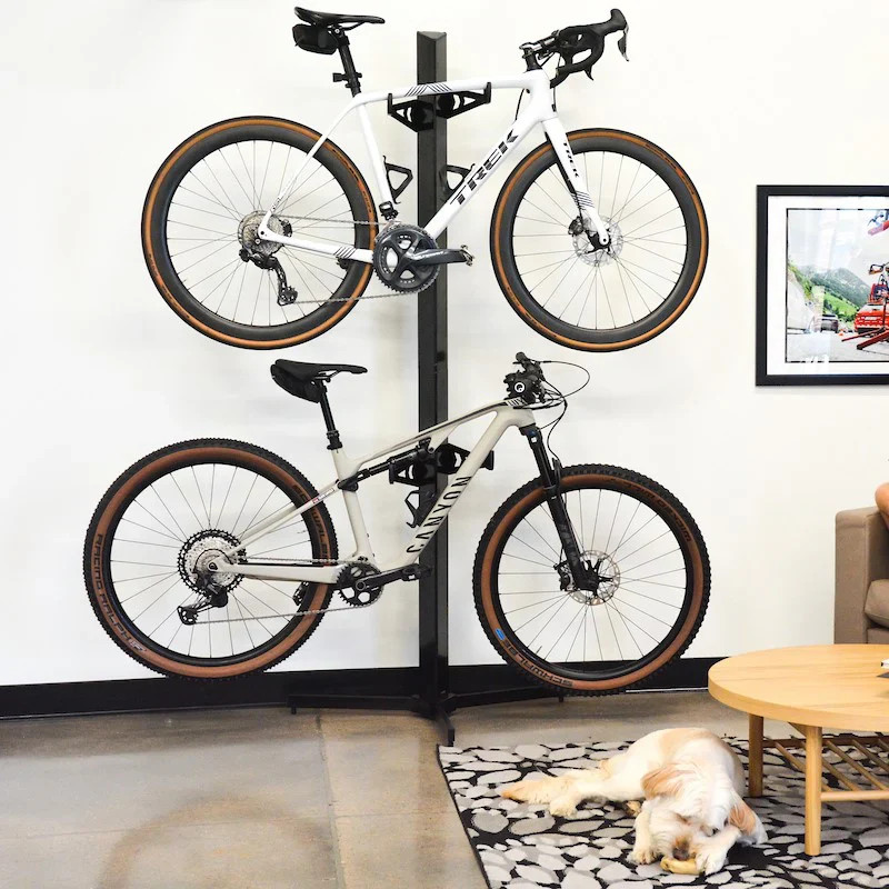 Feedback Sports Velo Cache 2-Bike Column, Black