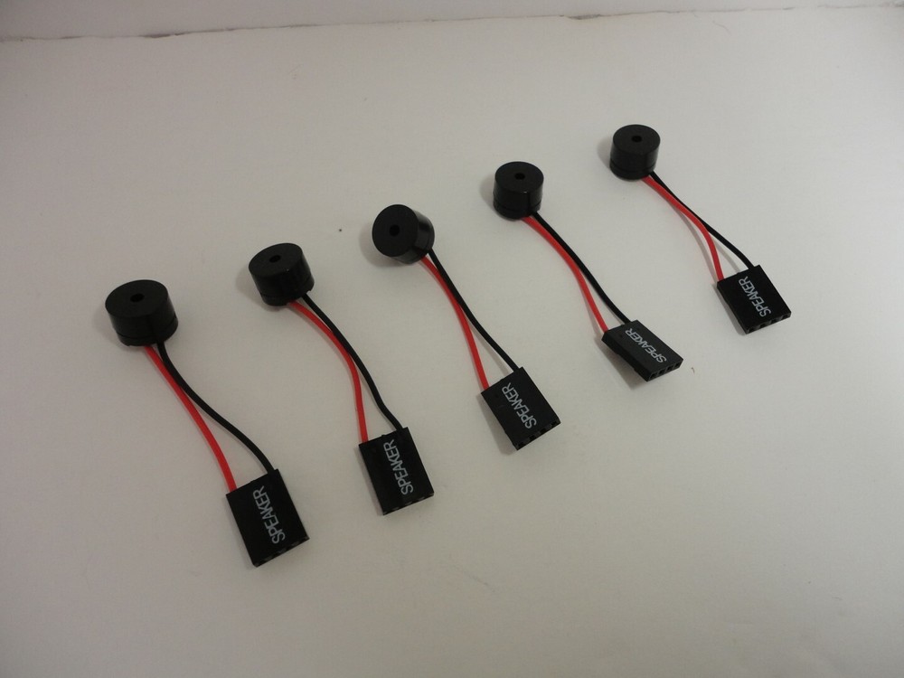 5Pcs Pack Lot PC BIOS POST Main Mother Board Computer Signal Speaker Buzzer Beep