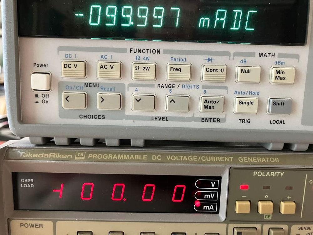 Advantest Takeda Riken TR6142 DC Voltage Current Generator Programmable Source