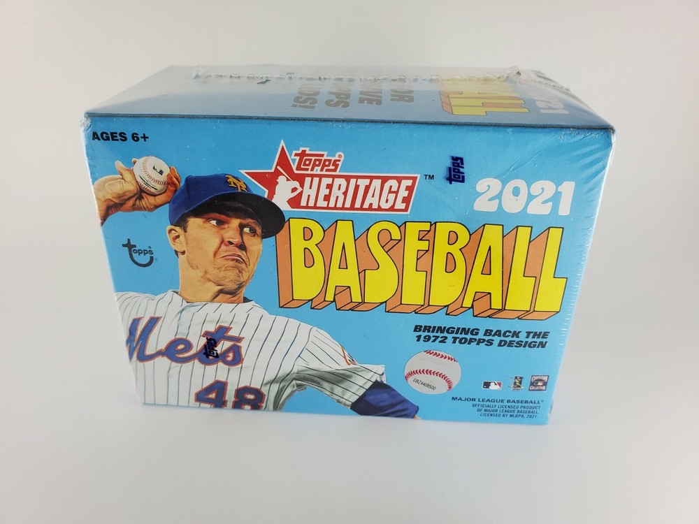 2021 Topps Heritage Factory Sealed Blaster Box (Value Box)
