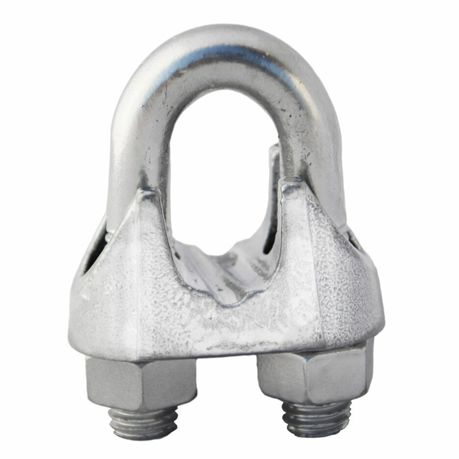 HYW 1/2" Galvanized Wire Rope Clip Cable Clamp
