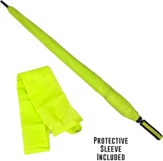 Izod Golf Ace Umbrella (Lime/White, 64" Single Canopy) NEW