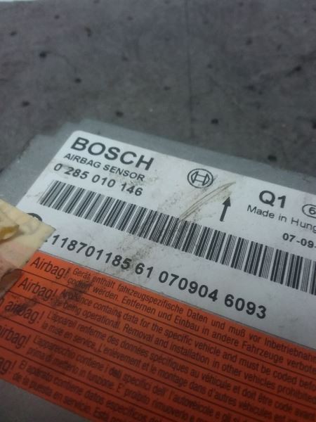 SRS Control Module Computer 211 Type E320 Fits 03-09 MERCEDES E-CLASS 803560