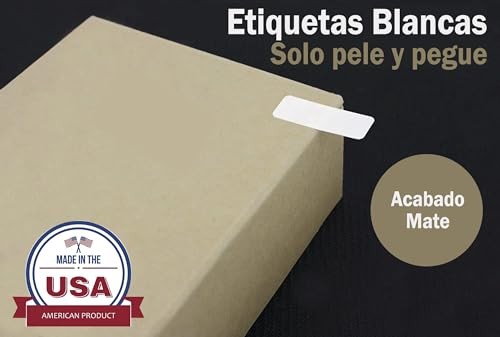 White Rectangular Labels + Bonus Color Labels - Value Pack - 1138 White_color