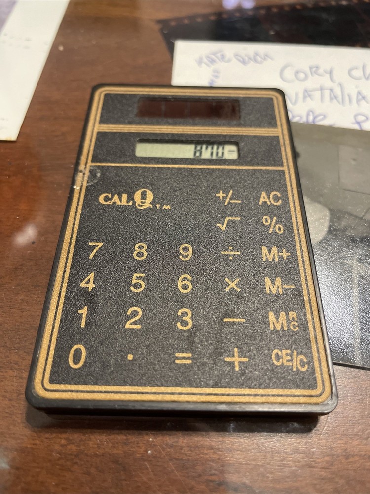 Vintage Sup-Cal Digital Electronic Solar Calculator
