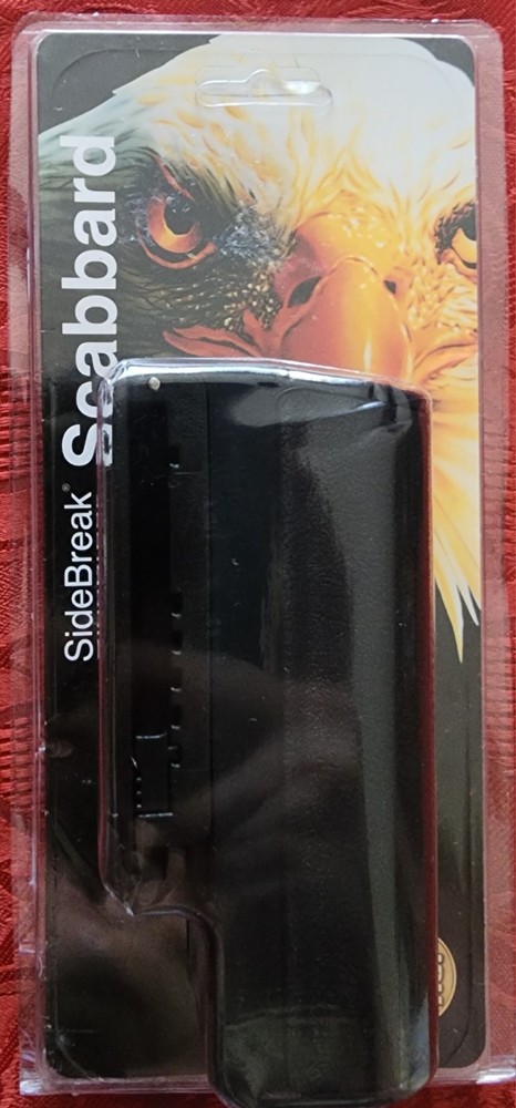 ASP SideBreak Baton Scabbard Rotating Duty Belt Holder – Black
