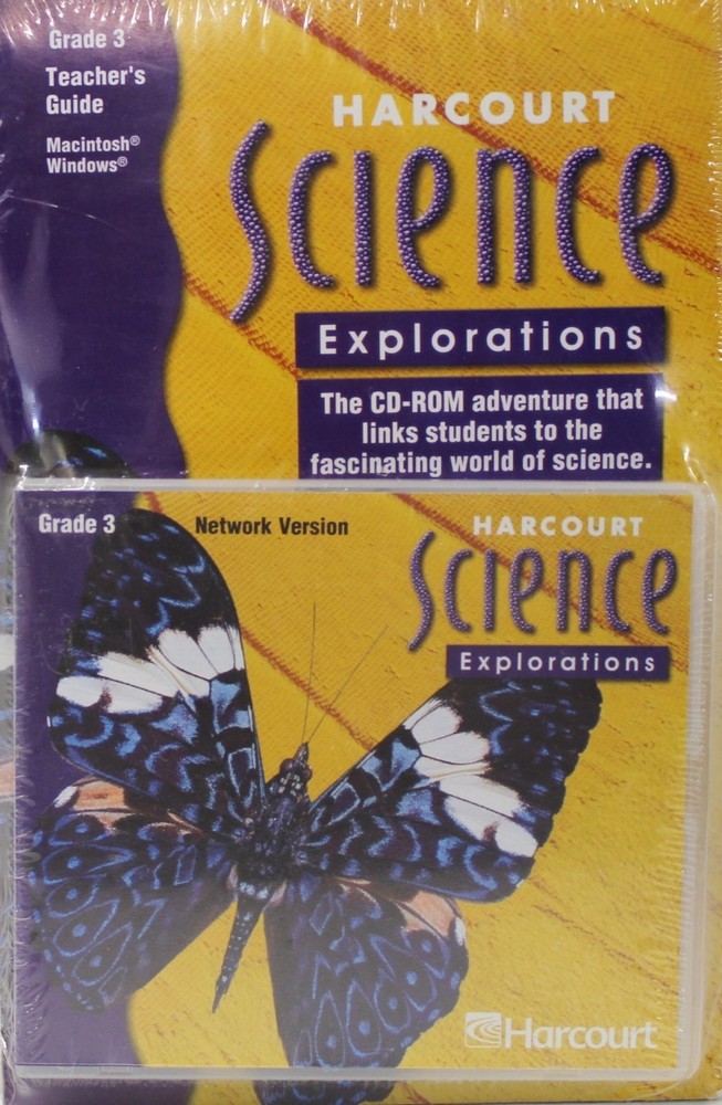 Harcourt Science Explorations Cd-ROM & Teacher Guide Package For Grade 3