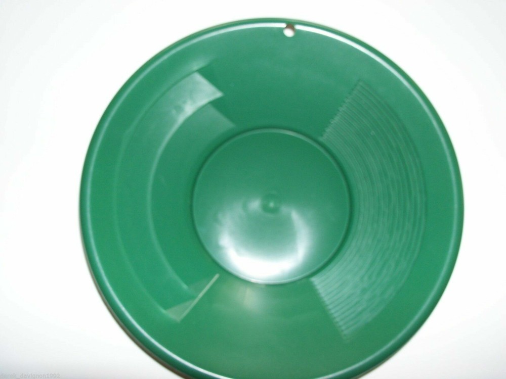 Green Mini Gold Classifier Screen & Gold Pan Panning Kit 12" & 10" Pans, Pack