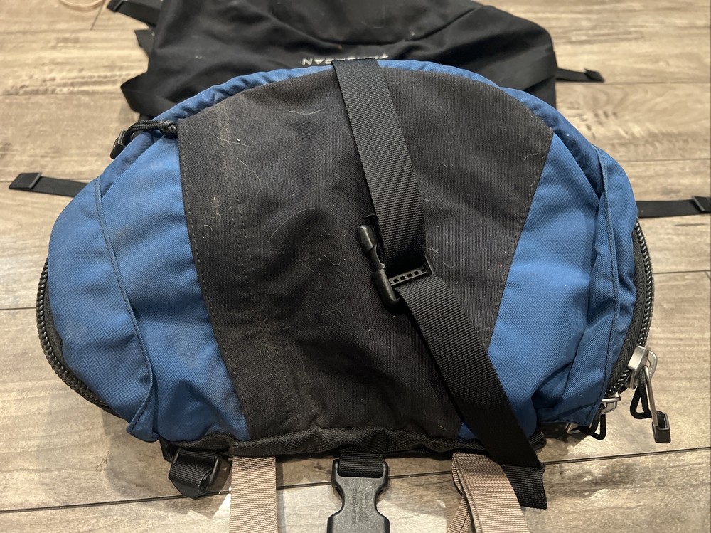 The North Face Trashcan Back Day Pack Blue Top Loader