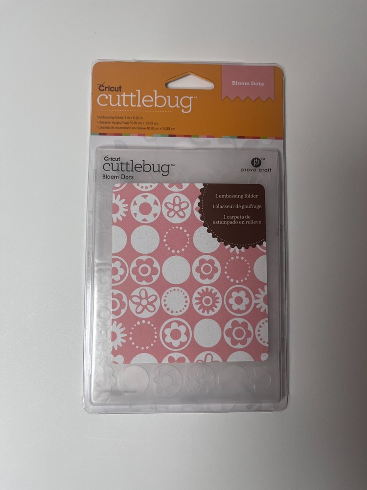 Cuttlebug Embossing Musical, Bloom, Frills, Moroccan, Fleur, Herringbone Folders