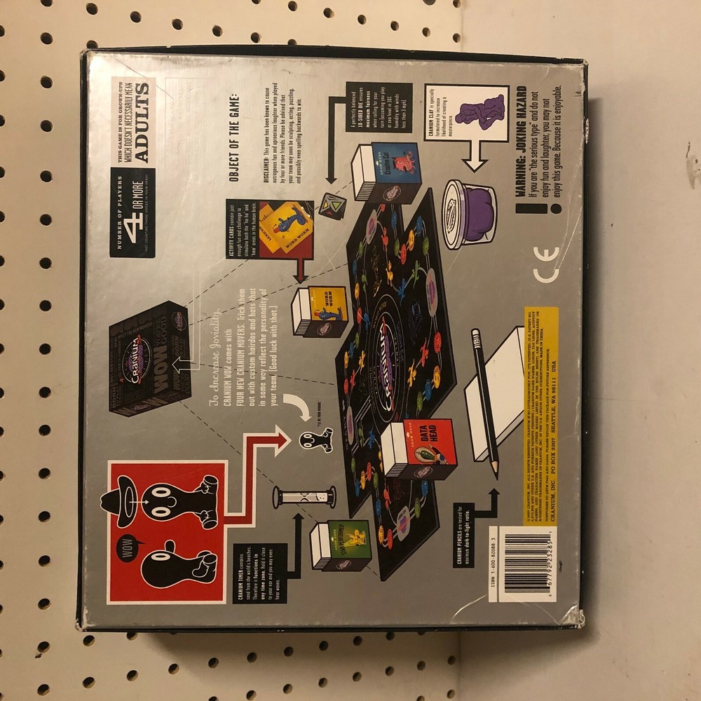 Wow Game by Cranium 2007 Edition 100% Complete