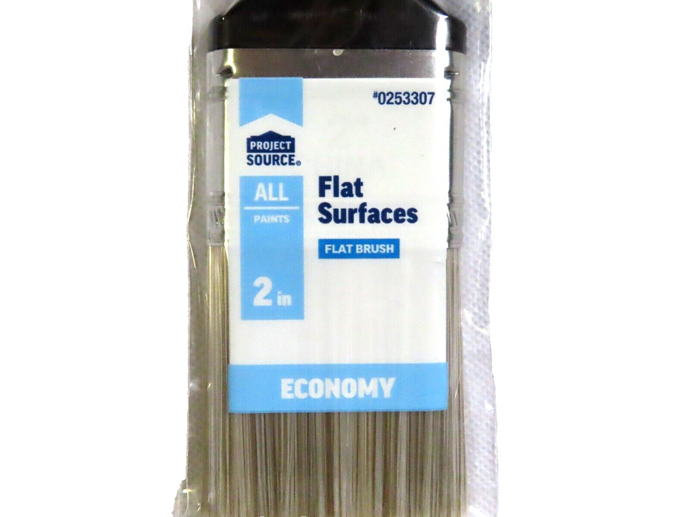 Project Source All Paints Flat Surfaces Flat Paint Brush Economy 2 in