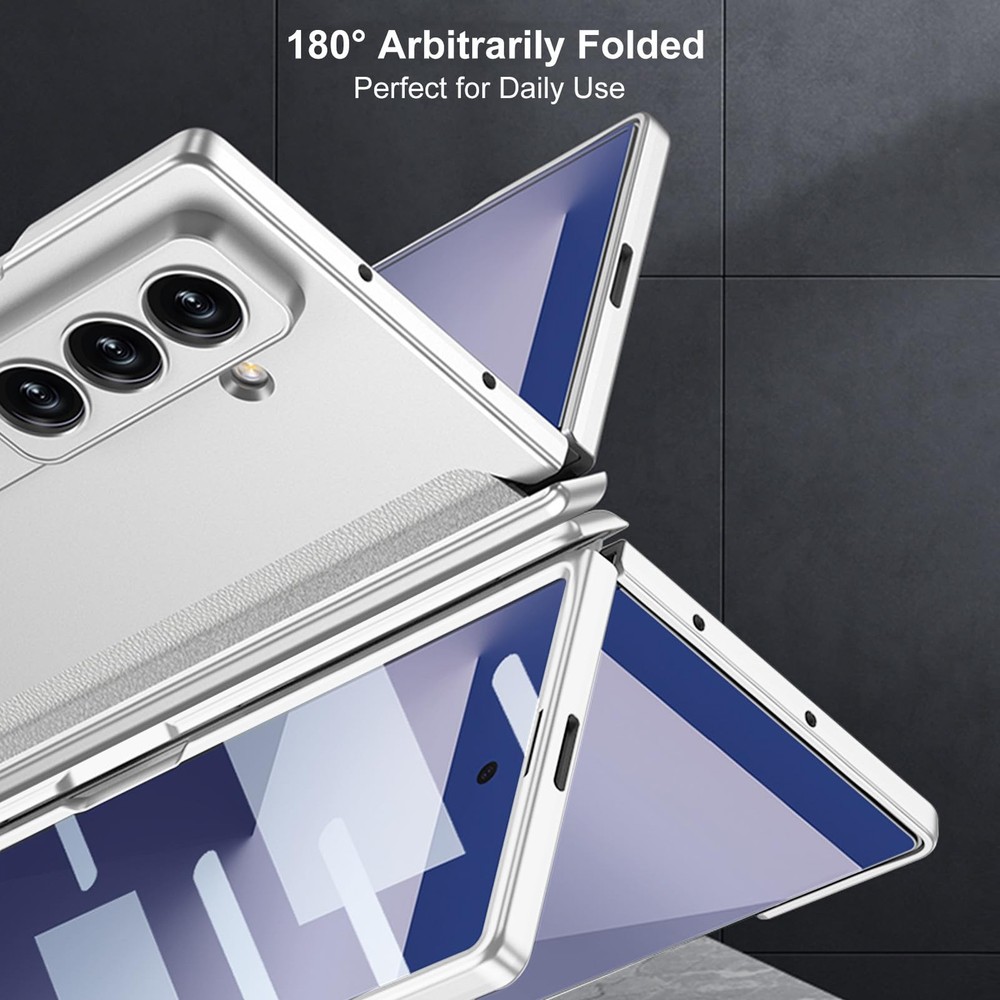 DOOTOO Samsung Galaxy Z Fold 7 Case Magnetic Hinge Coverage Protective Kickstand