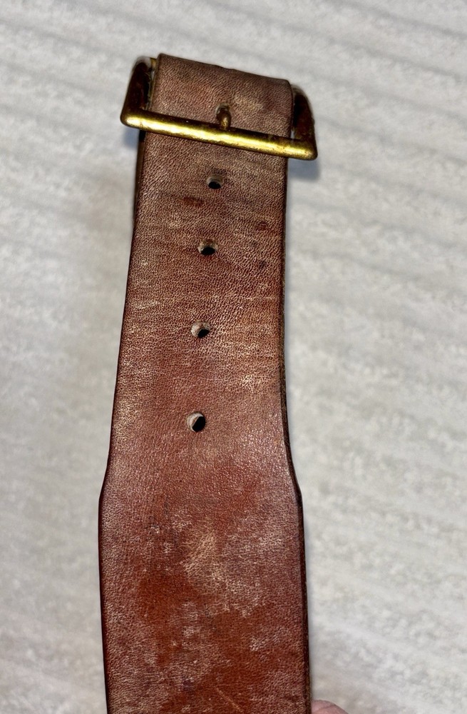 Vintage HUNTER Leather Ammo Belt 122 SM