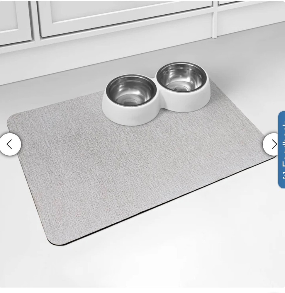 Creative Home, 4 Pack - Multi-Purpose Printed Kitchen Drying Mats (Choose Color)