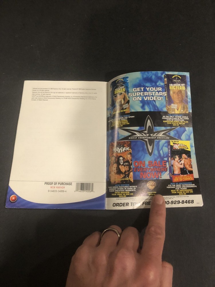 wcw mayhem n64 manual