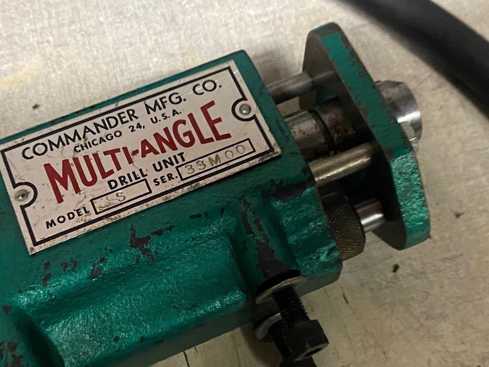 COMMANDER Multi Angle Drill Unit Model S