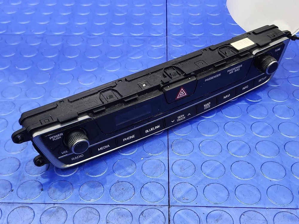 2016-2017 Hyundai Sonata Hybrid Clock Display Control Panel Assembly OEM